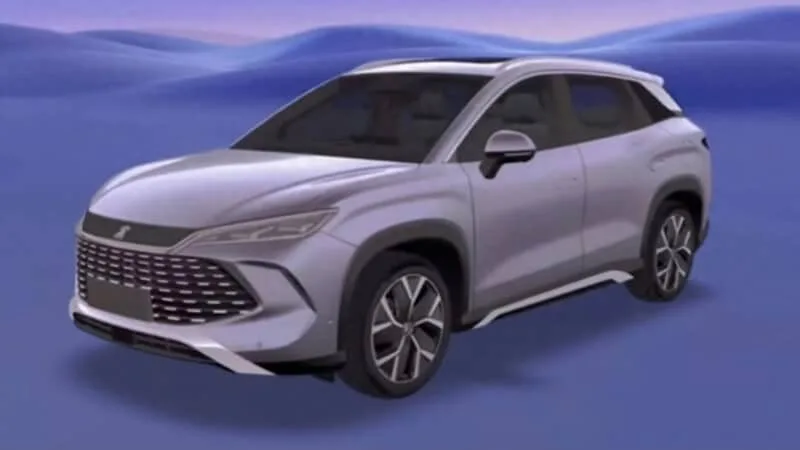 BYD Song Plus front render